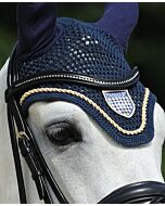 Passier Gebogen Frontriem met Strass Stenen