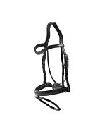 Dy'on Plaited Flash Noseband Bridle with Pull back New English Collection