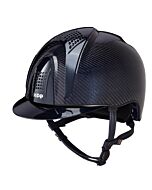 Kep Italia Rijhelm Carbon Helmet E-Light Shine Blue / 3 Metal Blue Inserts