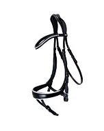 Schockemöhle Hoofdstel Equitus Beta Zwart Wit