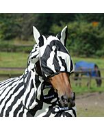 Bucas Buzz Off Mask Zebra