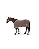 Eskadron Fleece Wide Binding Deken Dark Taupe