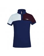 Kingsland Jean Junior Tec-Pique Polo Shirt Navy Blazer