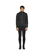 Cavalleria Toscana Heren Jack Jersey Bonded Wool Knit Softshell