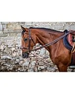 Dy'on Leather Nylon Draw Reins