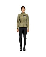 Cavalleria Toscana TEAM Red Stripe Quilted Dames Jack Verde