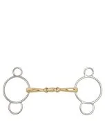 BR Dubbel gebroken Pessoa watertrens Soft Contact 16 mm Ø middelste ring 70 mm