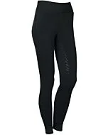 Harry's Horse Rijbroek Winter EquiTights full Grip Zwart