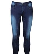 Harry's Horse Heren Jeans rijbroek Liciano Full Grip Denim Blue