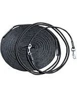 Harry's Horse Dubbele Longeerlijn zwart