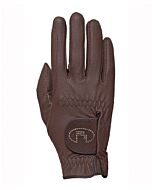 Rijhandschoen Roeckl-Grip Lisboa Swarovski Mocca