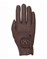 Rijhandschoen Roeckl-Grip Lisboa Swarovski Mocca