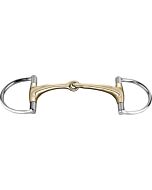 Sprenger Dynamic RS Hunter-Jumper D-ring enkel gebroken 14 mm