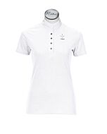 Pikeur Dames Wedstrijd T-shirt met stras Wit