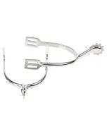 Harry's Horse Sporen Zwanenhals wiel RVS