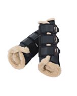 Eskadron Heritage Boots Faux Fur Blackblue