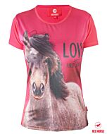 Horka T- Shirt Horsy Raspberry