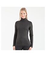 ANKY® Mockneck Shirt Dames Black Bird