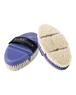 LeMieux Flexi Goats Hair Body Brush Bluebell