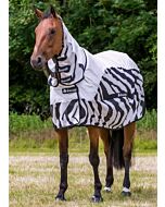 Bucas Buzz-Off Rain Zebra Full / Neck