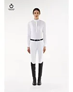 Cavalleria Toscana Jersey Jaquard Dames wedstrijd Shirt 