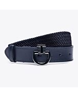 Cavalleria Toscana Elastische Heren Riem Clasp Navy