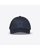 Cavalleria Toscana Baseball Cap with Embroidered Logo Navy