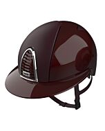 Kep Italia Rijhelm Cromo 2.0 Metal Polo Visor Bordeaux / Front and rear panels Bordeaux 