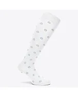 Cavalleria Toscana Mini CT Jacquard Logo Socks -Wit