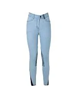 PK Sports Dames rijbroek Notable Full Grip Light Denim