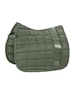 Eskadron Zadeldek Big Square Glossy Croco Platinum Ash Green