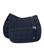 Eskadron Zadeldek Big Square Glossy Croco Platinum Navy