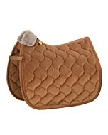 Eskadron zadeldek Velvet Crystal Platinum Cognac