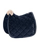 Eskadron Platinum Zadeldek Velvet Stamp Navy