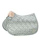 Eskadron Heritage Zadeldek Satin Emblem Sea Salt