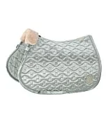 Eskadron Heritage Zadeldek Satin Emblem Sea Salt