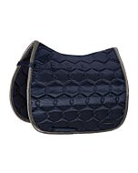 Eskadron Zadeldek Satin Contrast Classic Sports Dark Navy