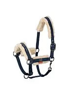 Eskadron Platinum Halster Glossy Faux Fur Navy