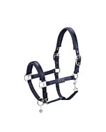 Eskadron Double Pin Satin Halster Platinum Pure Navy 