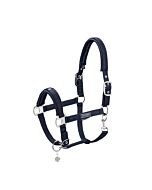 Eskadron Platinum Pure Glitter-Mesh Double Pin Halster Navy 