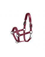 Eskadron Halster Double Pin Satin Crystals Classic Sports Rustic Red