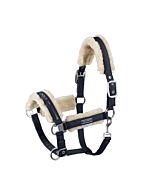Eskadron Halster Double Pin FauxFur Platinum Navy