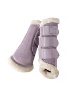 Eskadron Tendon Boots Soft Mesh FauxFur Silk Purple