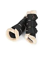 Eskadron Tendon Boots Mesh FauxFur Heritage Black