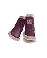 Eskadron Tendon Boots Mesh FauxFur Heritage Cassis