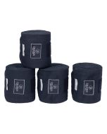 Eskadron Platinum Fleece Bandages Stamped Navy