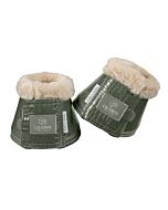 Eskadron Platinum Springschoen Croco Fauxfur Ash Green