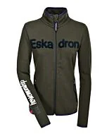 Eskadron Nicky Fleece met rits Groen