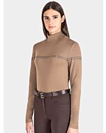 Equiline Dames Second Skin Shirt Eojie L/S Camel