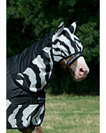 Bucas Buzz-Off Rain Zebra Hals